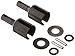 Team Losi Fr/R Diff Outdrive Set (2): 10-T