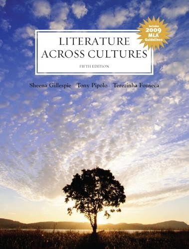Literature Across Cultures: 2009 MLA Guidelines