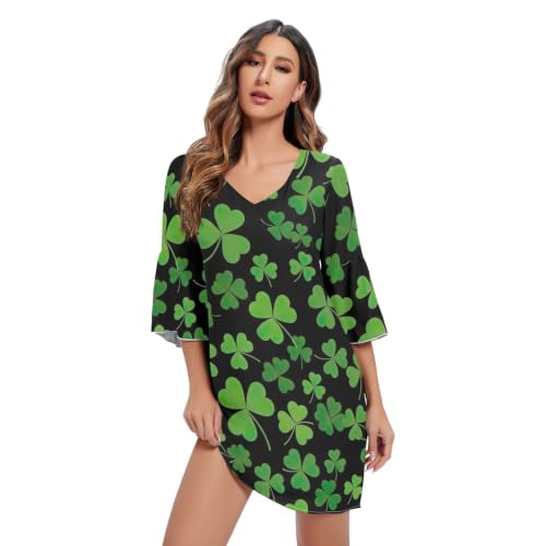 Robe d'été courte noire légère pour rester fraîche et élégante sous la chaleur