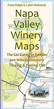 Napa Valley Winery Maps Los Carneros Edition: 400 Winery Directory, Touring & Tasting Tips