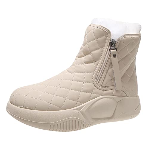 Women's Winter Snow Boots Waterproof Ankle Booties Warm Lined for Trekking Trail