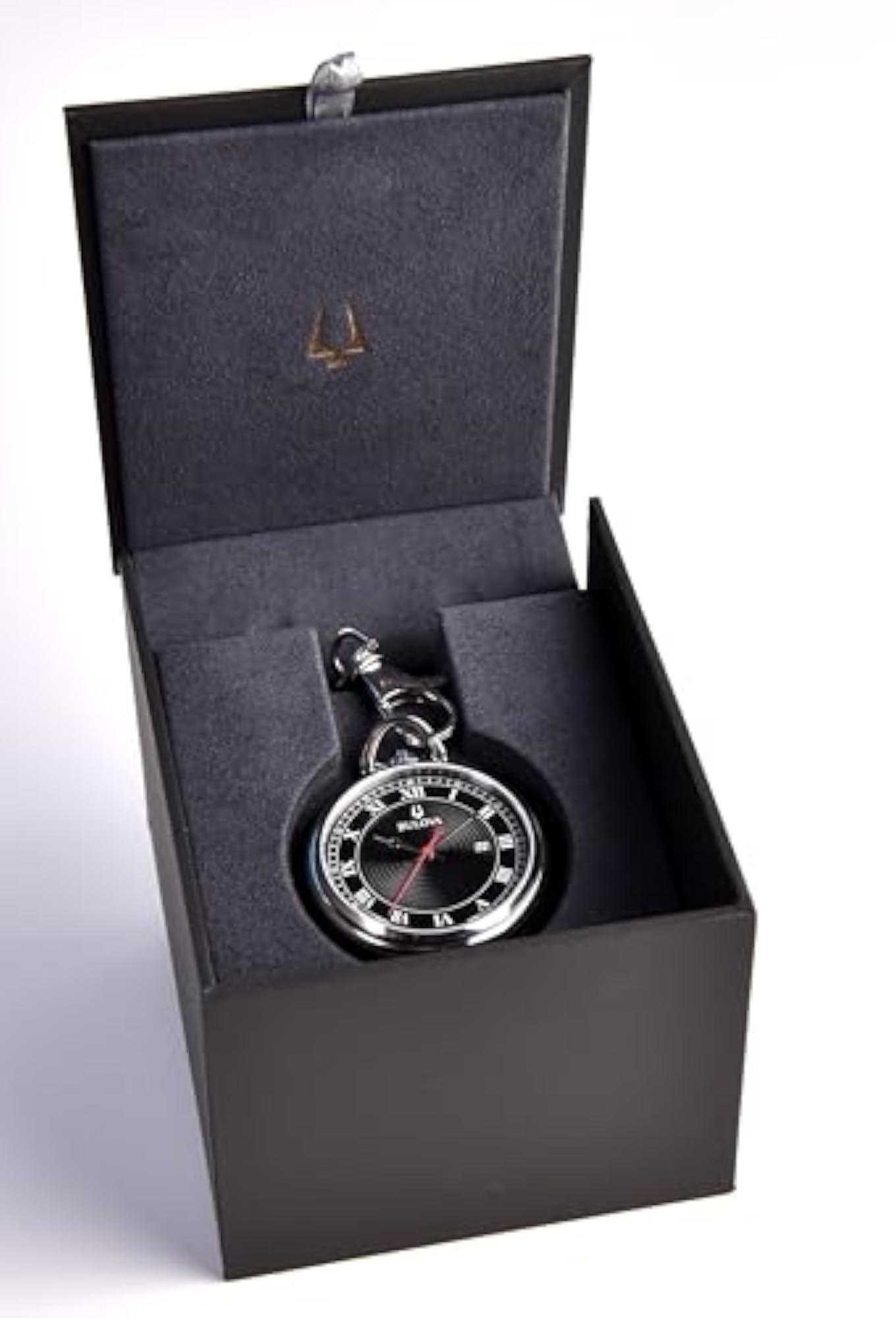 Tone Stainless Steel Pocket Watch, Classic Design