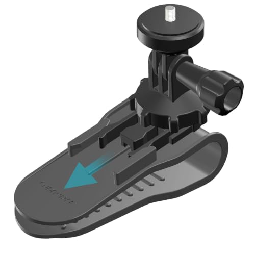 Soporte de visera de coche giratorio 360 grados anti vibración para móvil y grabación fija