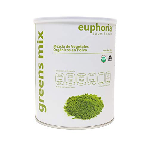 Vitamínicos, Euphoria Superfoods, Green Balance Natural en Polvo, 350 g