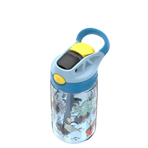 Image of Contigo Kids Water Bottle with Redesigned AUTOSPOUT Straw, 14 oz