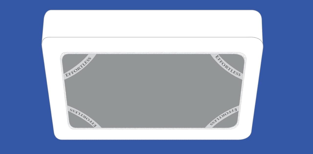 Effortless Bedding Oversized Adjustable Bed Sheet Set with New Elastic Grip Corner Straps 400TC 100% Cotton Long Staple Fibers, Finished with a Sateen Weave (California King, Sand Shell)