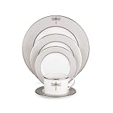 Kate Spade New York June Lane Place Setting by Lenox, White, 5-piece