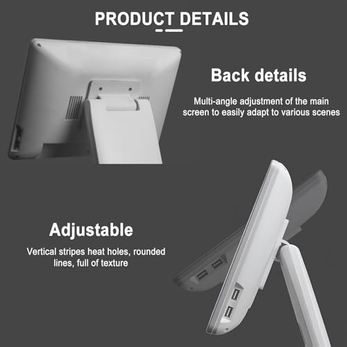 Image of 15.6 Inch Large Screen Cash Register, Small Business Pos, 4g+64g Touch Screen Cash Register, Multi Angle Adjustable Main Screen, Suitable for Convenience Stores, Restaurants Etc.