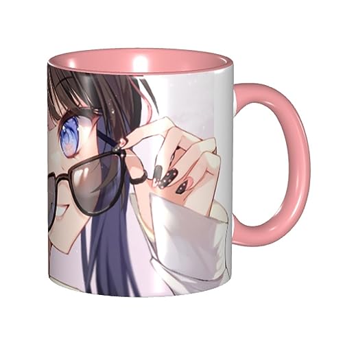 橘ひなの マグカップ コーヒーカップ 朝食カップ 磁器カップ 耐久性 安全で健康 ギフト 330ml