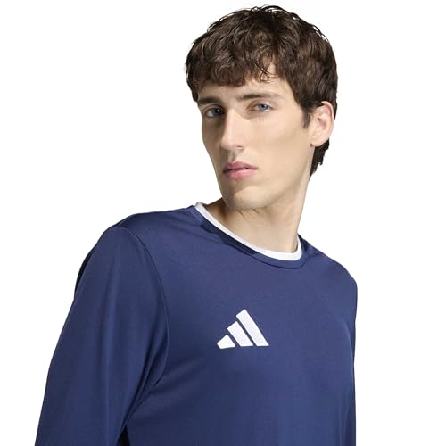 adidas Herren Entrada26 Long Sleeve Jersey Shirt, Team Navy Blue 2/White, XL – Ansicht 3