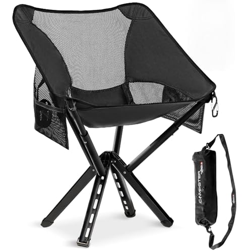 Sitpack Campster 2.0 Backpacking Camping Chair, 5S Easy Set-up, Ultra Lightweight, Bottle Sized Portable Folding Chair, Compact Chair for Adults for Beach Outdoor Hiking Travel Fishing