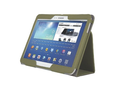 KensingtonComercio Soft Folio Case and Stand for 10.1-inch Samsung Galaxy Tab 3 and 4 - Olive