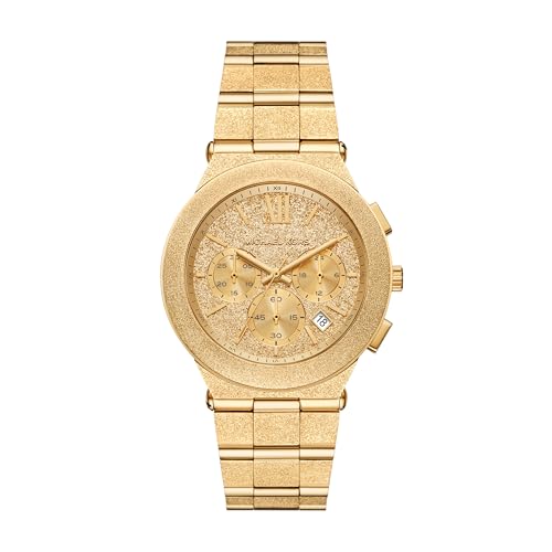 Michael Kors Women's Billie Chronograph Gold-Tone Stainless Steel Bracelet Watch (Model: MK7556)