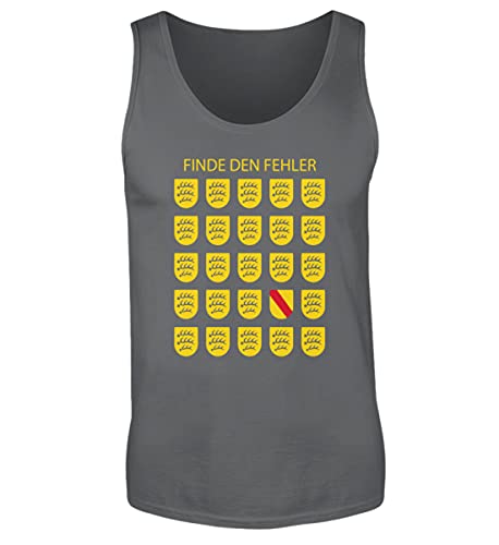 Camiseta sin mangas Baden-Württemberg cómoda para entrenar y lucir look urbano gris M