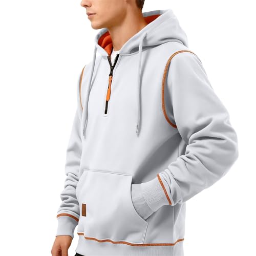 Sudadera de hombre de corte holgado con bolsillos para máxima comodidad 6