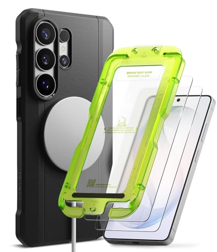 Coque Samsung S26 Ultra antichoc Ringke Onyx Alpha magnétique avec verre trempé