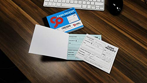 Cherry Printers | Carbonless Cash Receipt Book 2pt A6 | Duplicate NCR Receipt Book | 50 Duplicate Sets | No Carbon Required (NCR) | Perforated Tear Out Receipts | Small Business Receipt Pad - Image 5