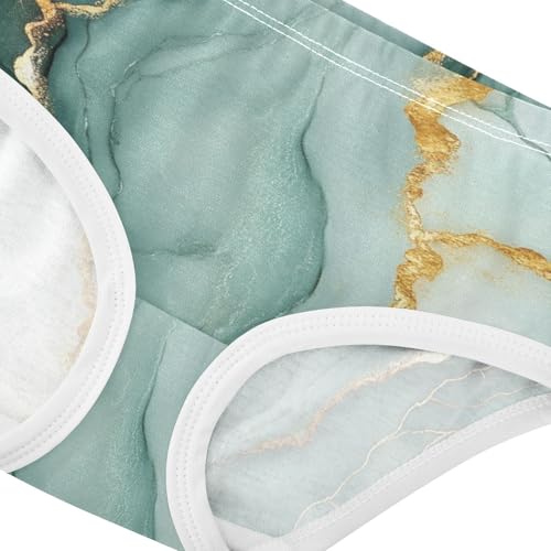 Triangle Panties Moisture-Wicking Panties Breathable Underwear for Girls in Sizes 2T,3T, 4T, 5T, 6Y and 8Y4