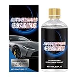 Keramikbeschichtung für Autos | 100 ml Auto-Poliermittel, Polierflüssigkeit für Karosserie-LKW-Besitzer, Spezialisten für Einzelhändler, DIY, Motorrad, Camping, Auto, SUV