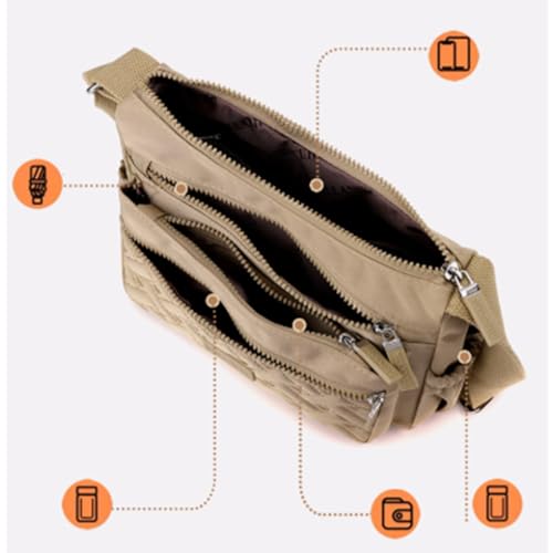 Plentifulh Nylon Bag, Nylon Shoulder Messenger Bag, The Best CrossBody Bag 2025, Luxurious&MultiCompartment Design 7