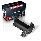 OTUAYAUTO Premium Windshield Washer Pump Replacement for 98-17 Ford Expedition Limited, 98-10 Ford Explorer, 00-05 Ford Excursion, Lincoln, Mercury -OE# 6F9Z-17664-A, F75Z-17664-BA with Grommet