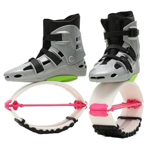 Jumps Botas Zapatillas De Salto con Resortes De Tensión 3T, Talla 33-44 EU, For Deportes, Fitness, Running, For Adultos Y Adolescentes, Carga De 30 A 110 Kg.(XXL 42-44EU)