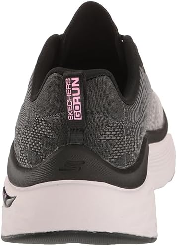Skechers Women's Max Cushioning Arch Fit Delphi Sneaker, Black/Pink, 8 | Image 2