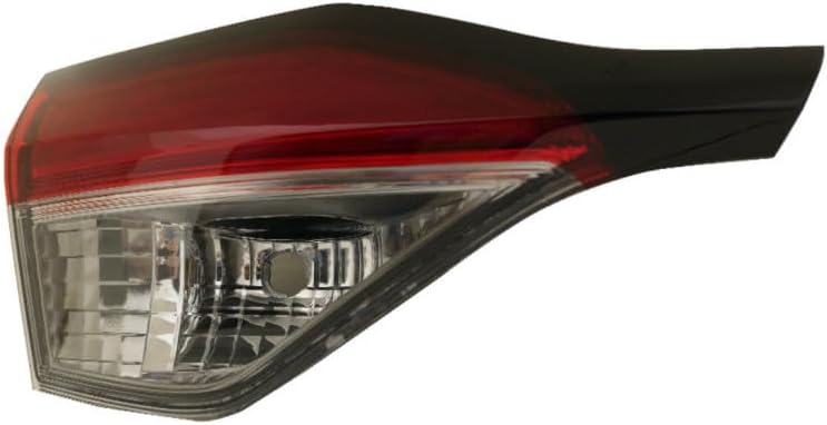 KarParts360 For Toyota Corolla 2024 2025 Sedan Backup Light Assembly Driver Side | Inner | CAPA | XLE/XSE/SE/FX/Hybrid | For Models With Nightshade Edition | Excluded Bulbs | TO2802167C | 81591-12430