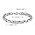 THE MEN THING Pure Titanium Steel Bracelet Collection, Size 7 to 9 inch for Men & Boys