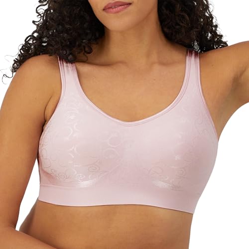Bali Women's Wireless Bra, Comfort Revolution Full-Coverage Wirefree Bra for Women, Moisture-Wicking
