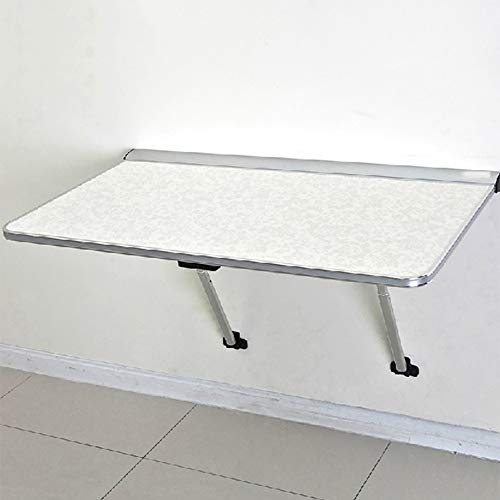 Table de salle à manger rabattable compacte pour libérer l'espace au sol