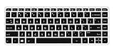 Keyboard Cover for HP Stream 14 Inch Laptop | HP Stream 14-ax Series | 14 inch HP Pavilion 14-ab 14-ac 14-ad 14-al 14-an Series Protective Skin Black