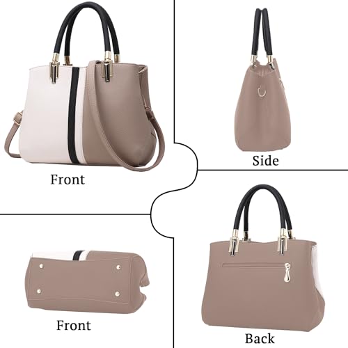 Image of SYGA Women'S Crossbody Bag, Top Zip Closure And Adjustable Shoulder Strap Pu Leather Handbag