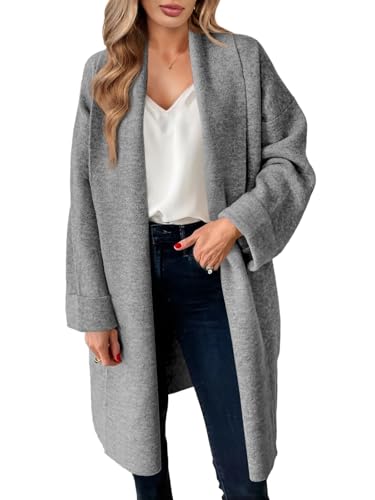 Saodimallsu Womens Long Cardigan Sweaters Chunky...