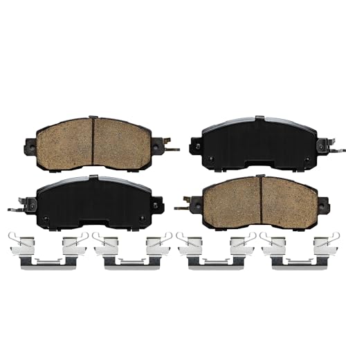 Image of Detroit Axle - Front Brake Pads for 2013-2025 Nissan Altima 2014-2018 Leaf, Ceramic Brake Pads Replacement