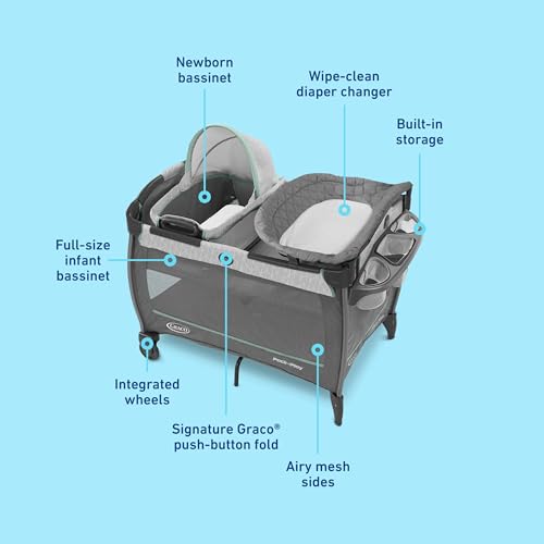 Graco Close2Baby Pack 'n Play Playard, Derby - image 8
