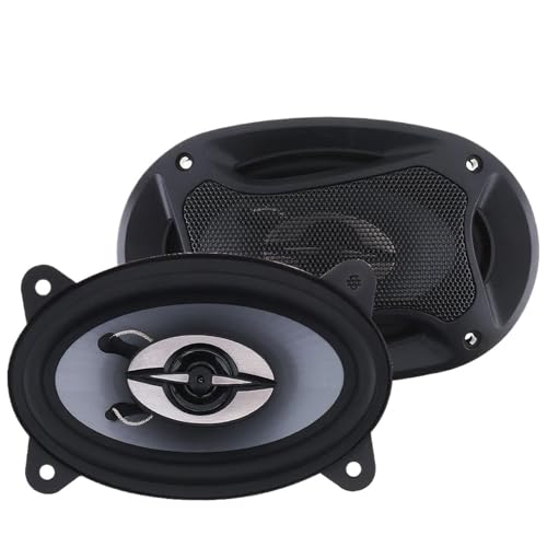 CVPX 2pcs 4 X 6 Inch 150W / 280W Car Speakers Subwoofer Car Audio Music Stereo Full Range Speakers(Model-B 280W)