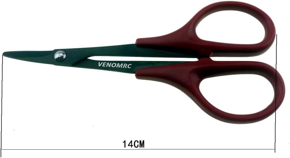 4pcs Pliers/Scissors Set: Needle Nose, Flush Cutter,Ball Link Plier,Curved Scissors for RC Car