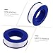 SHINEOFI 30 Pcs High-Temperature PTFE Thread Seal Tape Duct Tape for Plumbing Waterproof Pipe Sealing 12mm x 0.075mm x 10m for Home and Industrial Use