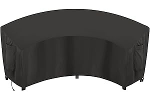 OutdoorLines Waterproof Curved Outdoor Sectional Cover