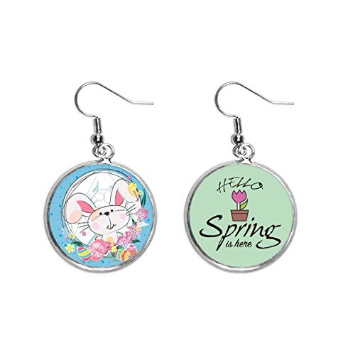 Pendientes de conejo de Pascua para tus vestidos de primavera