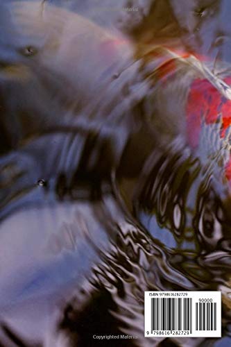 Koi Carp Notebook: Portable lined Koi Carp - Travel Journal to write in - 120 pages - 6"x9" - Image 2