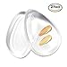 2-Pack SiliSponge, XREXS New Silicone Makeup Sponge, Crystal Clear Make up Sponge, Blender Applicator, Good for applying BB /CC Cream Foundation