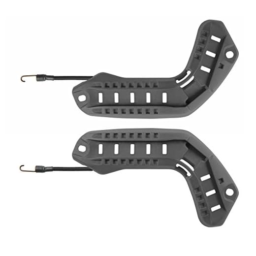 DLP Tactical ARC Accessory Rail Kit for Fast/XP High Cut Combat Helmet Plus NVG Bungees  (Black)