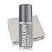 Produktbild NEU: Brillenreiniger/Brillenspray 115ml mit Premium Mikrofasertuch im Set  Brillenputztuch für die Reinigung der Brille  Brillenreinigung Modell: EyeAm (Silber)