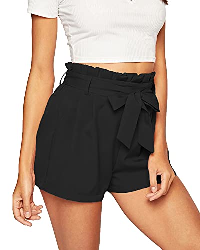 Image of ADDYVERO Solid Women Pink High Waist Shorts