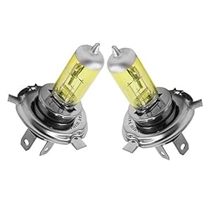 Hallenwerk 2x H4 AQUA VISION Glühlampen Gelb