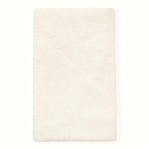 Needlework Fabric, Monk's Cloth 26.3''x19.6'' for Rug-Punch & Pinch Needle