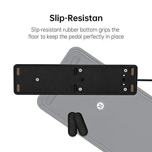 Rosen Universal Sustain Pedal For Keyboard Pedal Footswitches With Piano Style Action For Midi Keyboards, Digital Pianos #TOP4