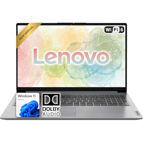 Image of Lenovo Ideapad 1 15.6 inch Laptop | AMD Athlon Processor | 4GB DDR5 RAM | 512GB PCIe SSD | Wi-Fi 6 | Dolby Audio | Full-Size Keyboard | Win 11 | HDMI | Privacy Webcam | Ultraslim Laptop for Work & Study